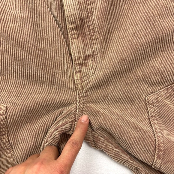 UO BDG Khaki Corduroy High-Waisted “Mom” 80’s Style Straight Ankle Pants Size 2 - Picture 11 of 16